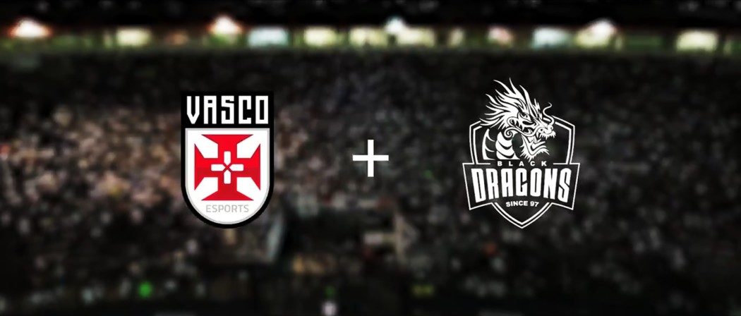Vasco fecha parceria com Black Dragons para gestão de esports!