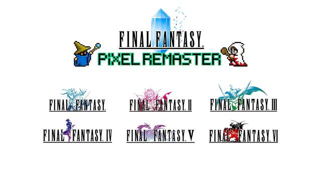 Pixel Remasters de Final Fantasy 1-3 ganham data de lançamento