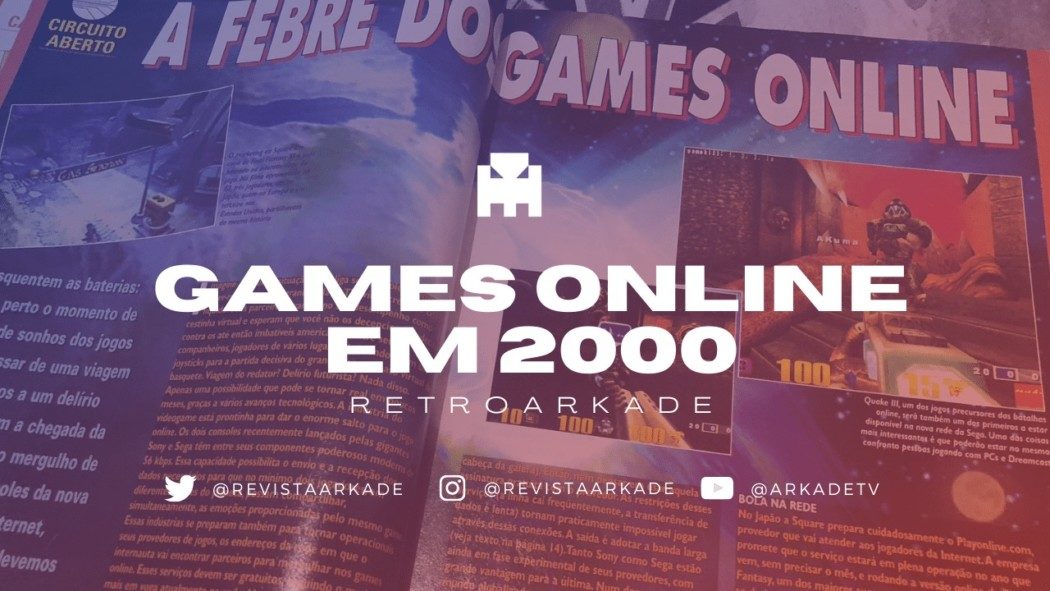 RetroArkade - A SGP falou de games online em agosto de 2000