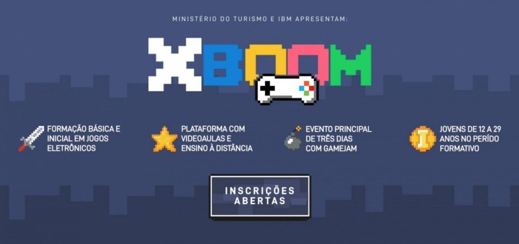 Projeto XBOOM oferece formação em games para jovens da rede pública