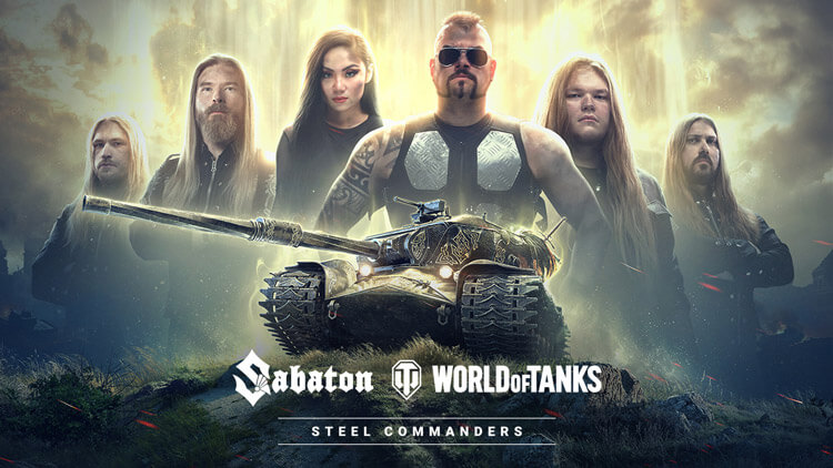 Banda Sabaton anuncia parceria com World of Tanks