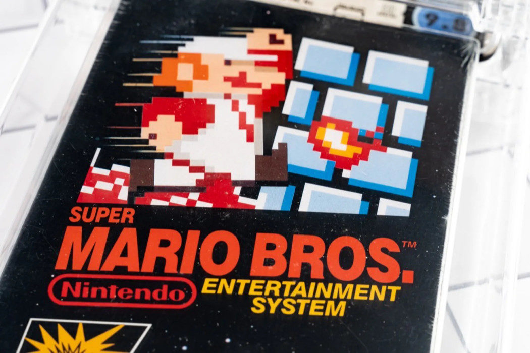 Novo Recorde: Cartucho lacrado de Super Mario Bros.  foi vendido por R$ 10 milhões