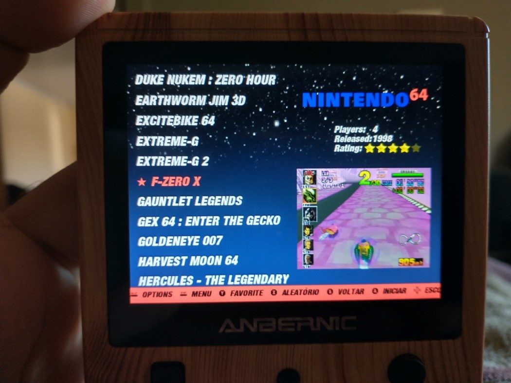 RetroArkade: Anbernic RG351V - o mundo retrogamer na palma da mão