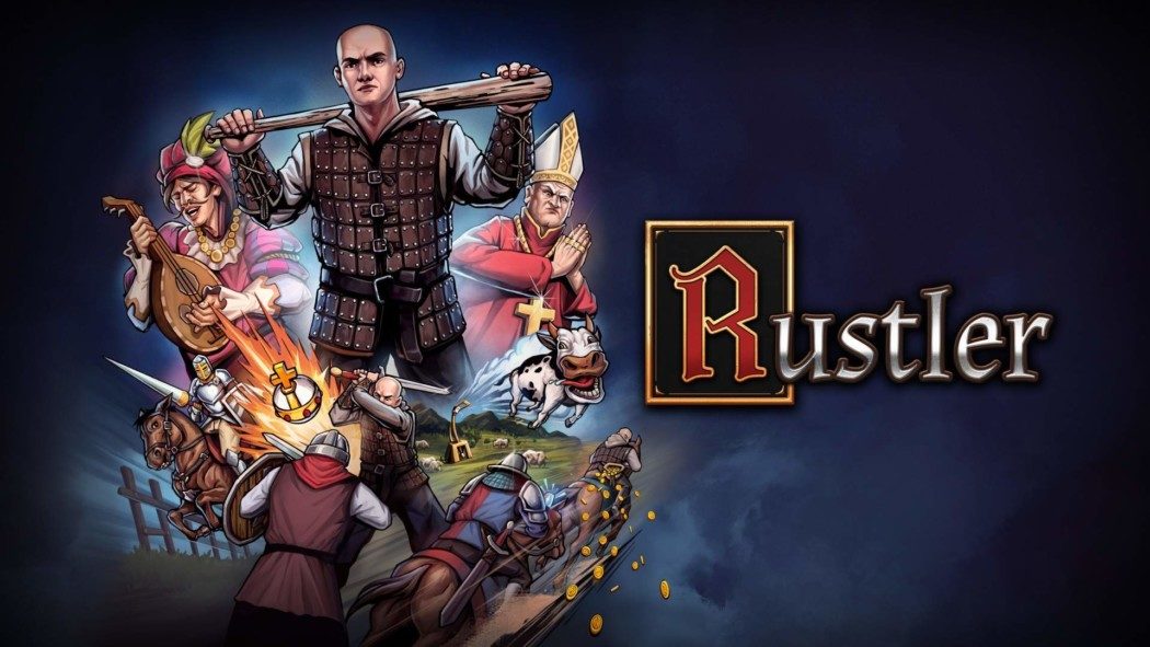 Um jogo de mundo aberto medieval absurdo aguarda em Rustler