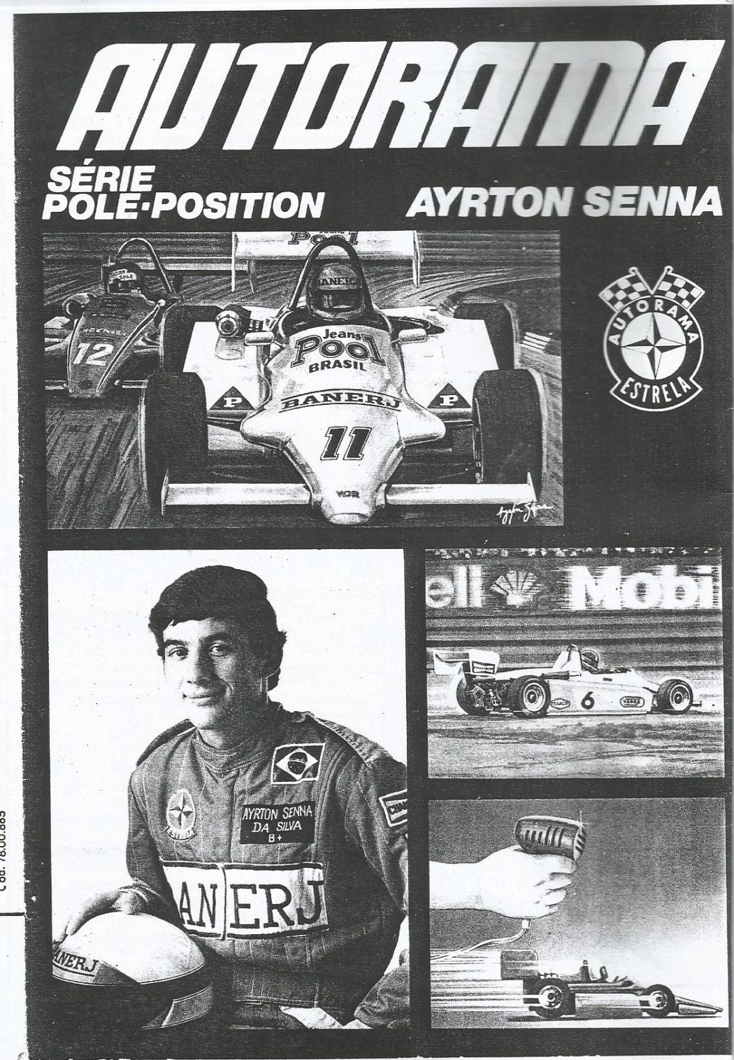 Estrela lança Autorama com Lotus e McLaren que foram guiadas por Senna