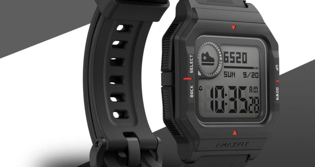 Conheça o Amazfit Neo, um smartwatch com cara de relógio dos anos 90
