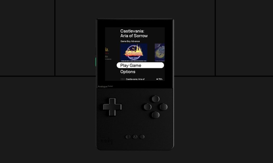 O sistema operacional do Analogue Pocket nos faz imaginar como seria o Game Boy, caso fosse lançado hoje