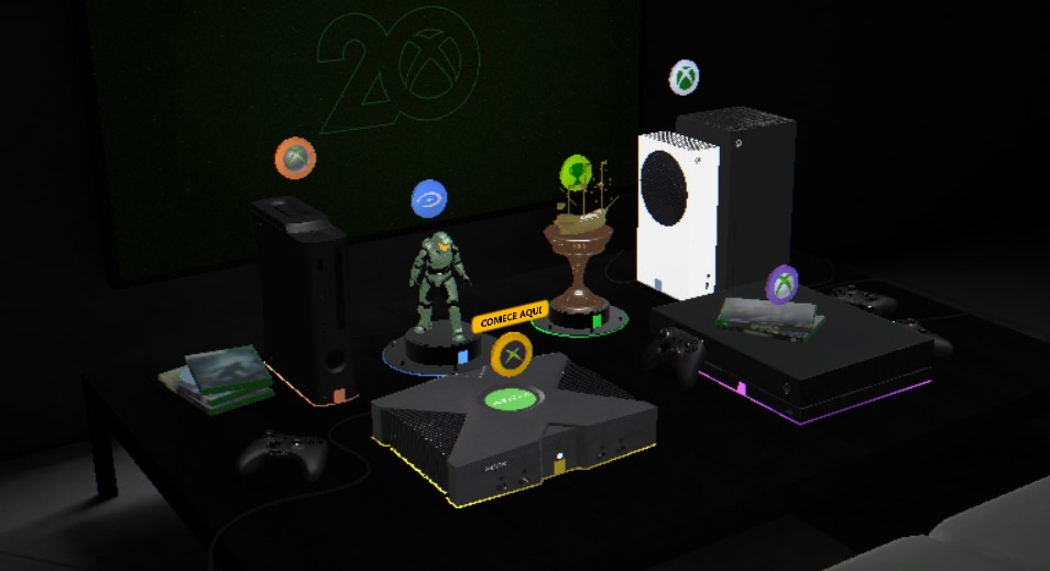 Relembre sua história com o Xbox no museu virtual que celebra os 20 anos da marca