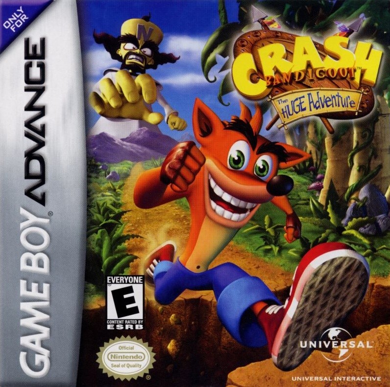 RetroArkade: Crash Bandicoot: The Huge Adventure, um "demake" para o GBA