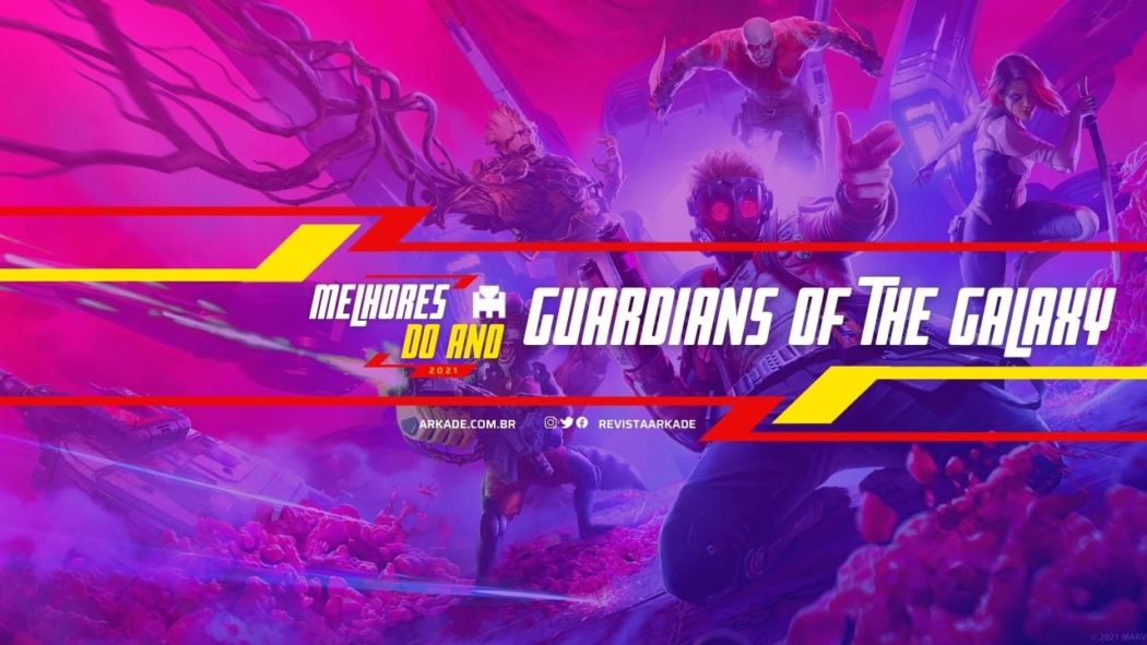 Melhores do Ano Arkade 2021: Marvel's Guardians of the Galaxy