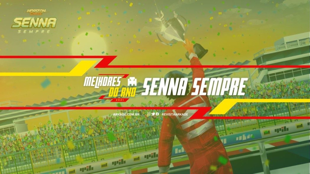 Melhores do Ano Arkade 2021: Senna Sempre de Horizon Chase