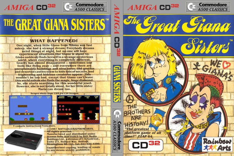 RetroArkade - The Great Giana Sisters, um "quase Mario" para o Commodore 64