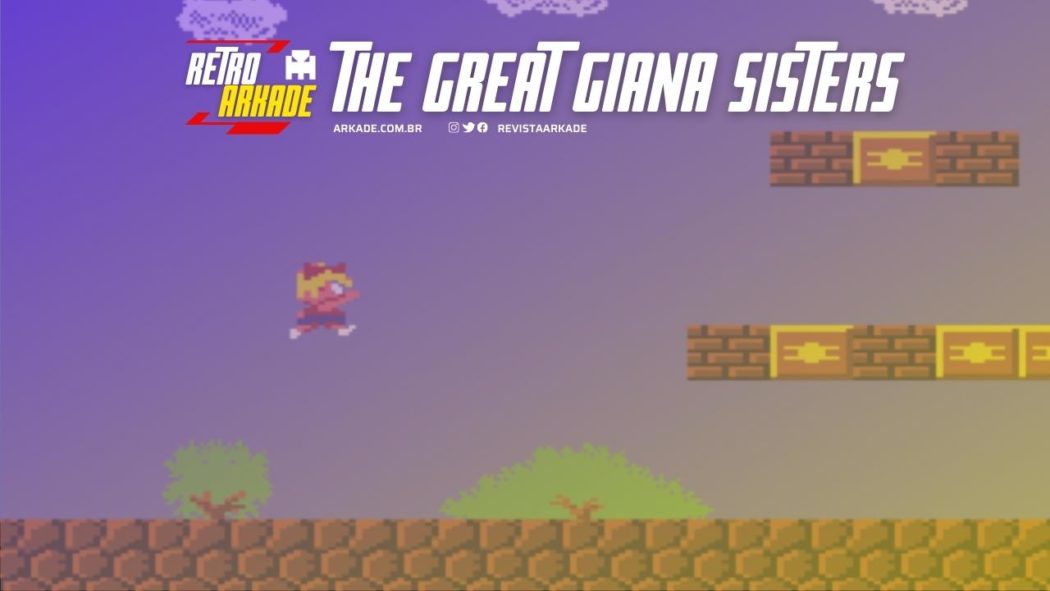 RetroArkade - The Great Giana Sisters, um "quase Mario" para o Commodore 64