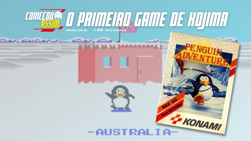 Começou Assim: Penguin Adventure, a estreia de Hideo Kojima - Arkade