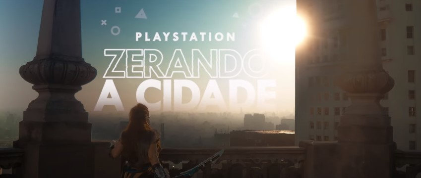 Aloy invade São Paulo em novo vídeo promocional de Horizon Forbidden West