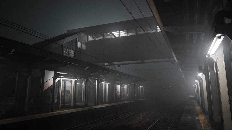 Essa estação de trem criada na Unreal Engine 5 é tão real que assusta