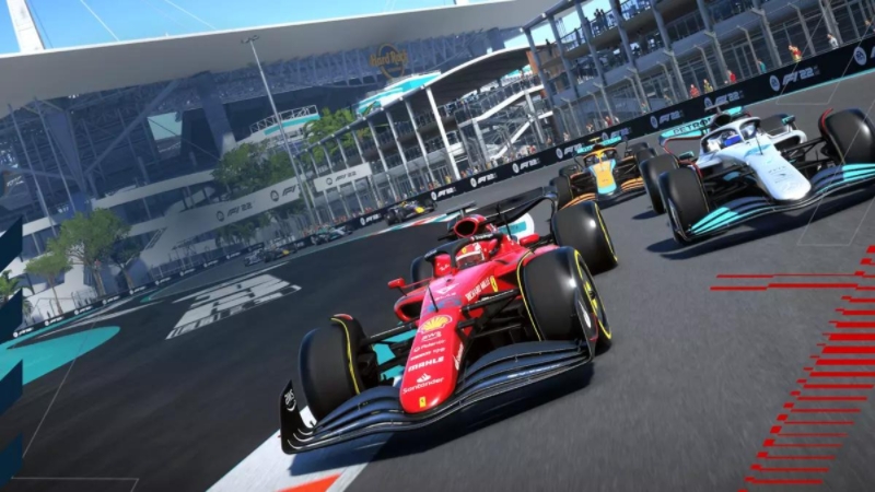 Fórmula 1 apresenta o circuito de Miami com novo gameplay de F1 22