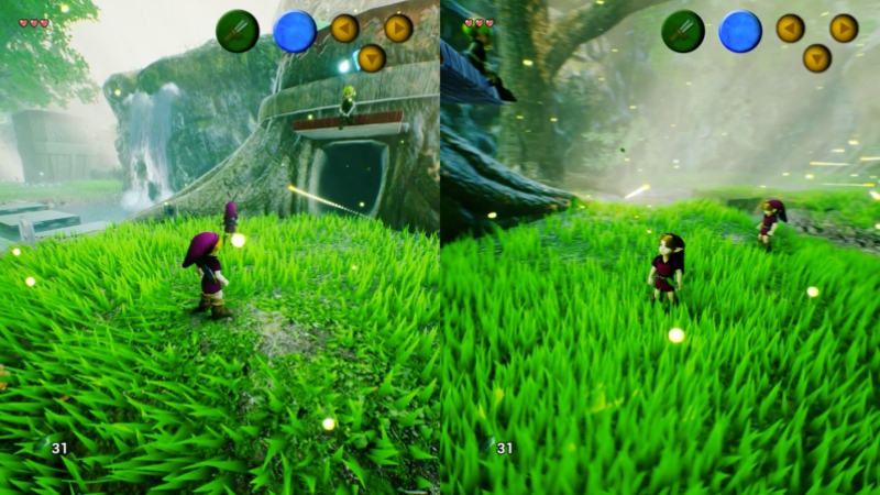 O remake de fã de Zelda Ocarina of Time tem até gameplay cooperativo
