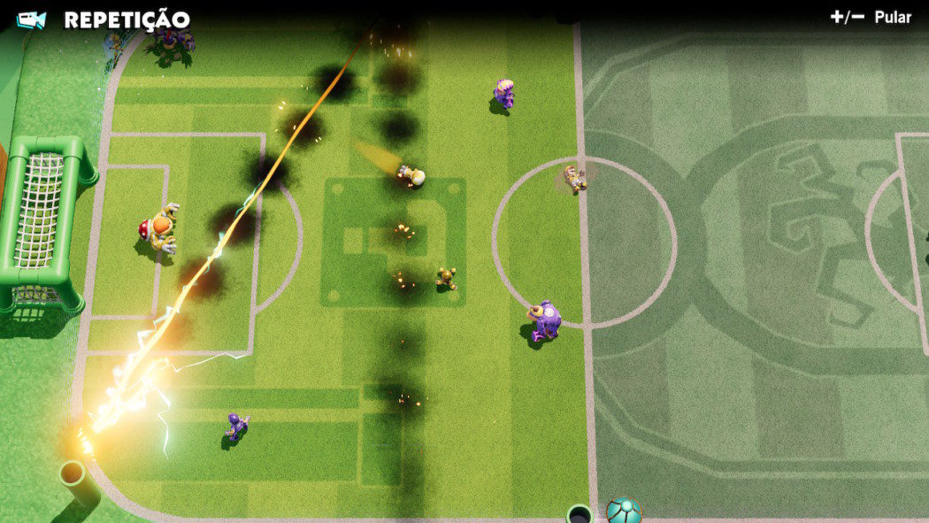 Análise Arkade - Mario Strikers: Battle League faz um golaço em jogo ganho