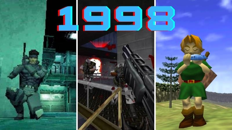Teria sido 1998 o melhor ano da história dos videogames?