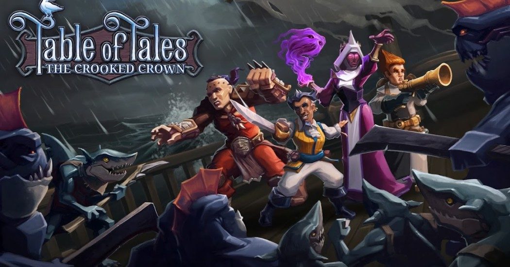 Arkade VR: Table of Tales - The Crooked Crown diverte com tabuleiro cheio de vida