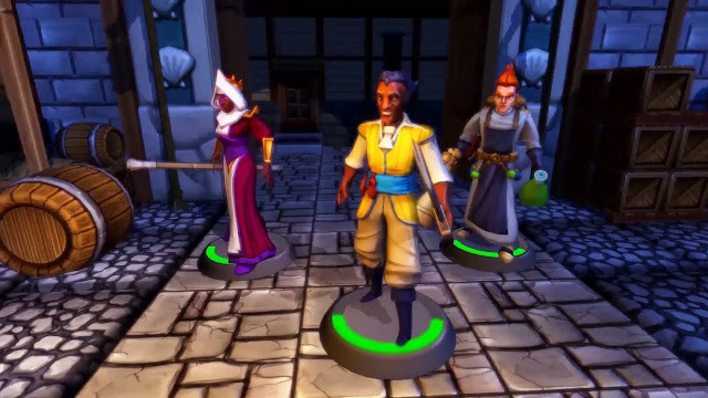 Arkade VR: Table of Tales - The Crooked Crown diverte com tabuleiro cheio de vida