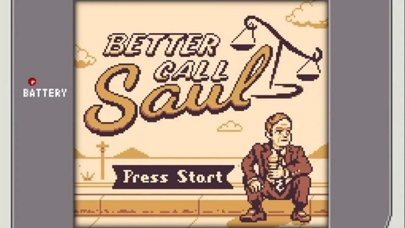 Que tal um game sobre Better Call Saul para o Game Boy?
