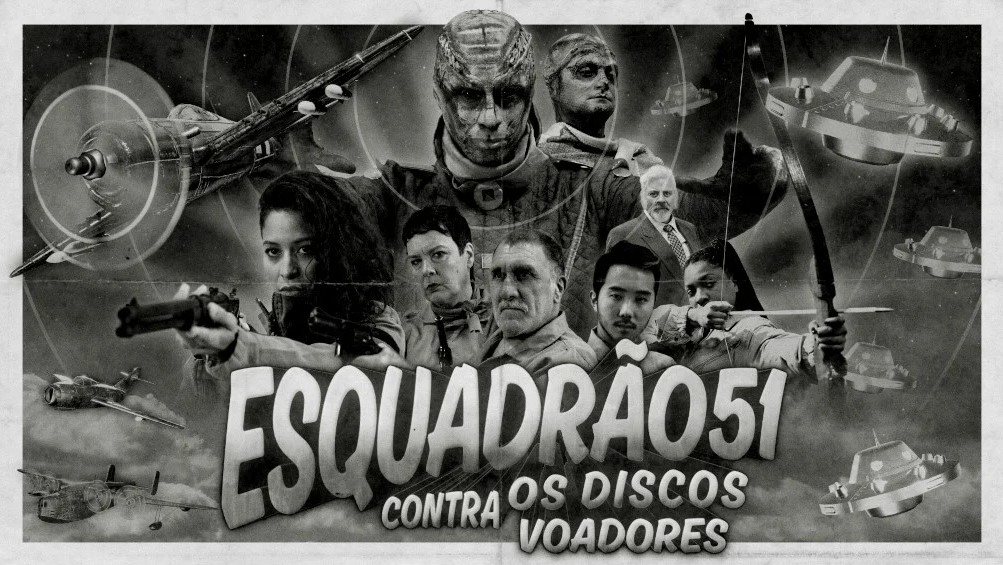 Análise Arkade: Esquadrão 51 Contra os Discos Voadores é tosqueira (proposital) e sci fi 100% brasileiro