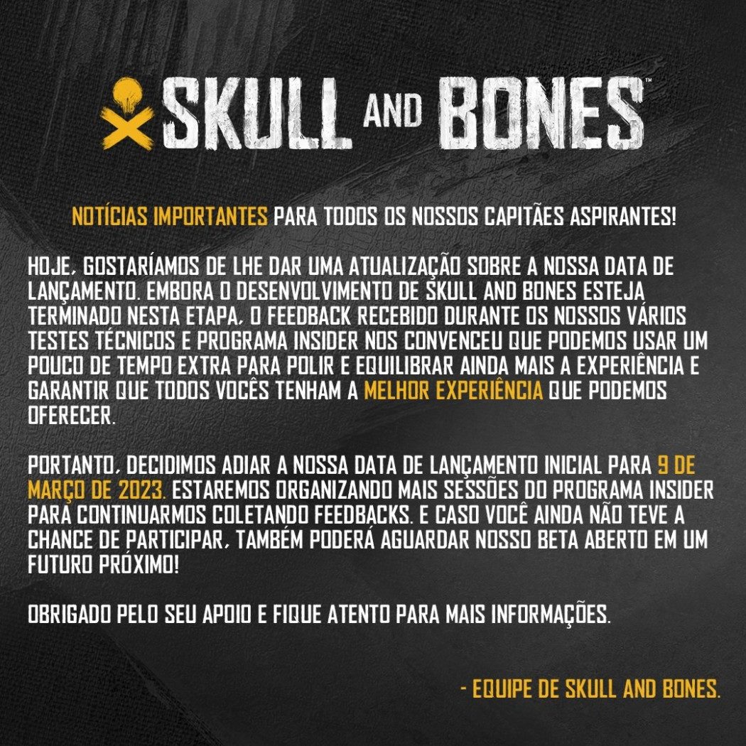 Skull and Bones: o que esperar do jogo com base no beta fechado?