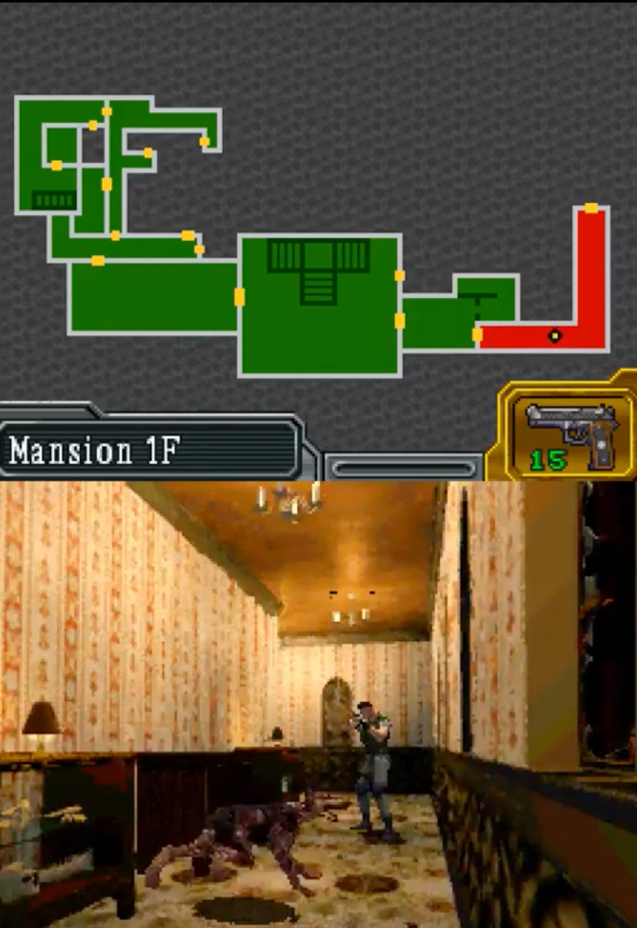 O interessante port de Resident Evil para o Nintendo DS