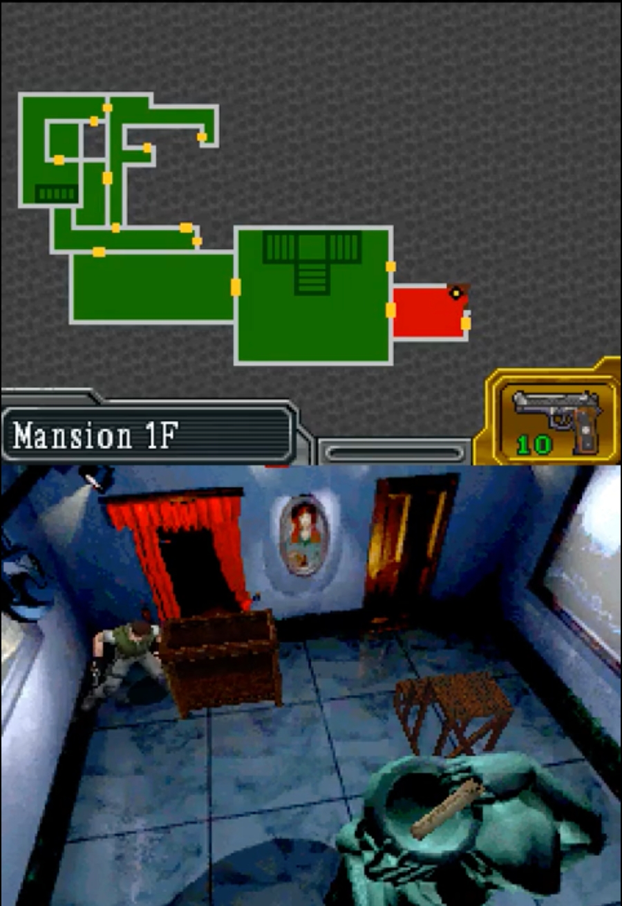 O interessante port de Resident Evil para o Nintendo DS