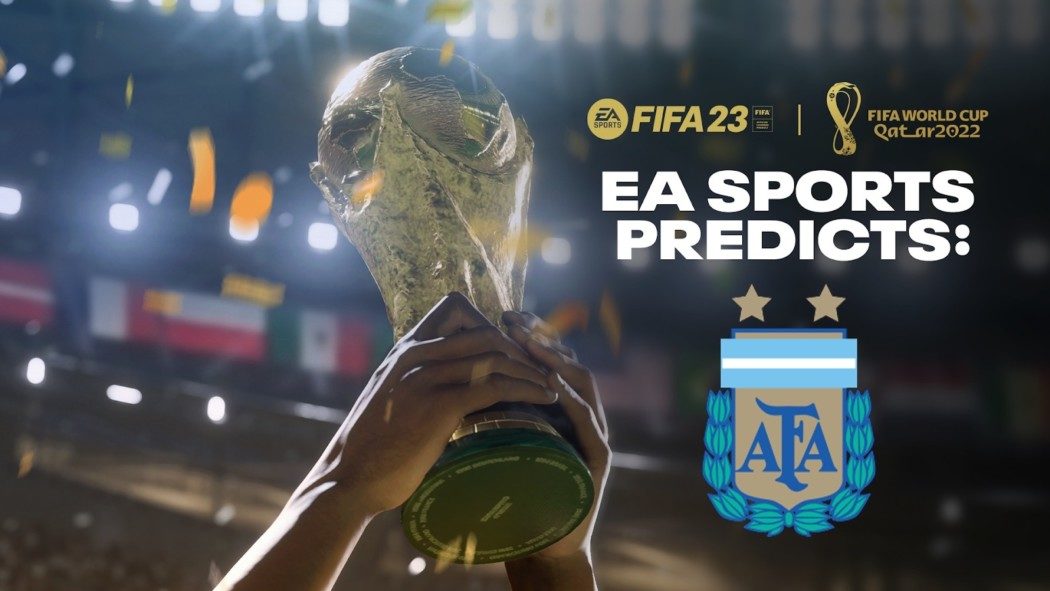 Para o FIFA 23, quem vai ganhar a Copa do Mundo do Catar é a Argentina