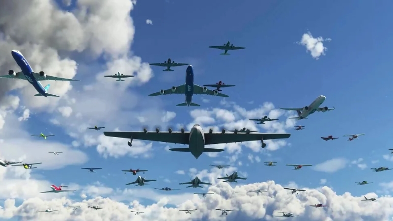Flight Simulator comemora 10 milhões de pilotos em seu céu virtual