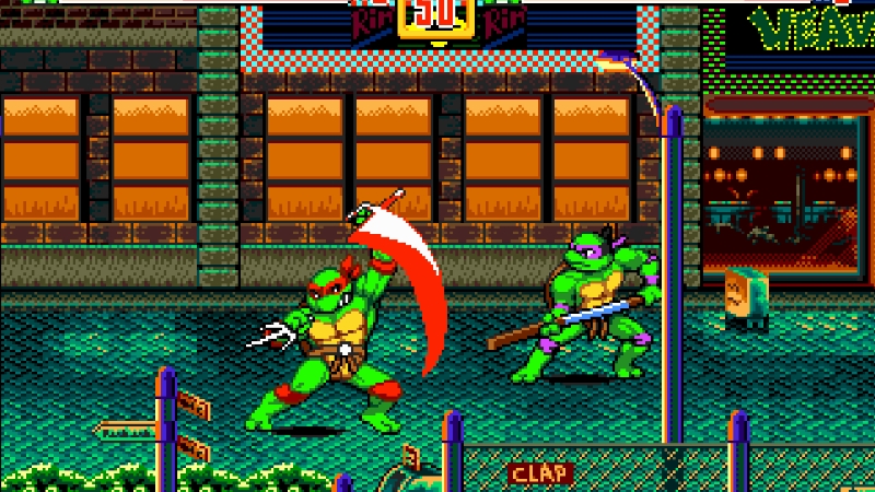 TMNT: Shredder’s Revenge se mistura com Streets of Rage 2 e chega ao Mega Drive