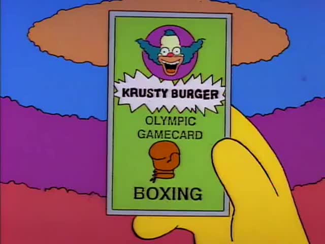 O dia em que Os Simpsons tiraram sarro da promoção do McDonald's nas Olimpíadas de 1984