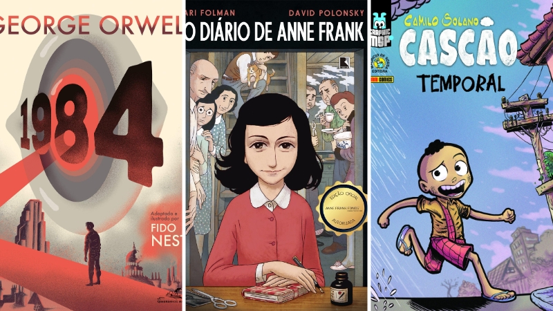 Cinco quadrinhos de primeira que podem ir para a sua prateleira