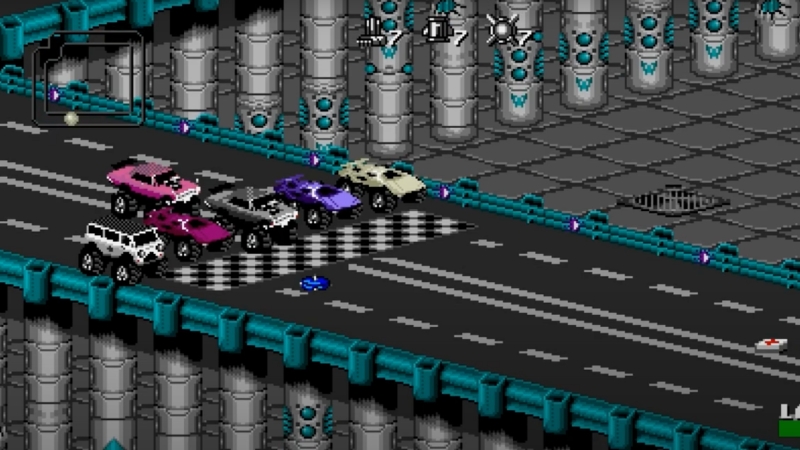 Hack de Rock'n Roll Racing pra Mega Drive ganha muito conteúdo novo