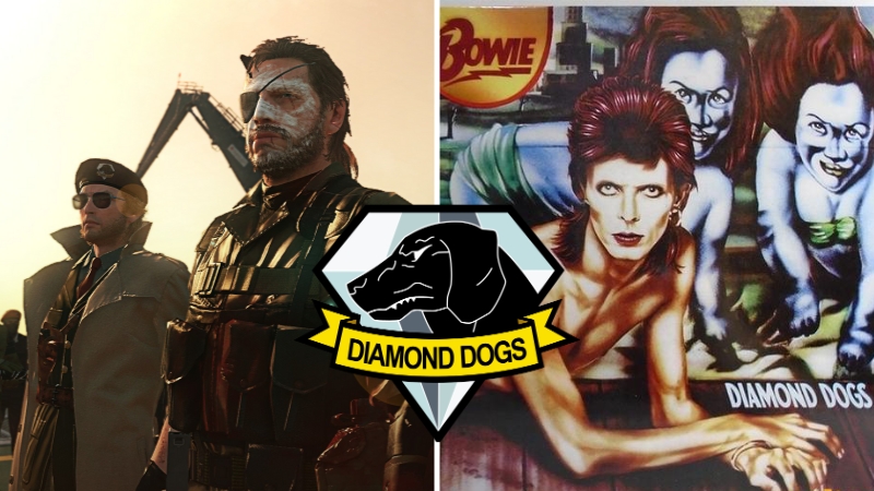 Diamond Dogs, o clássico de David Bowie que foi mais uma referência do cantor em Metal Gear Solid