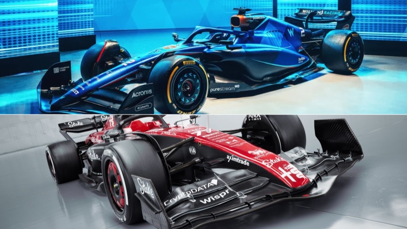 Williams e Alfa Romeo também apresentaram seus carros para a temporada 2023 da Fórmula 1
