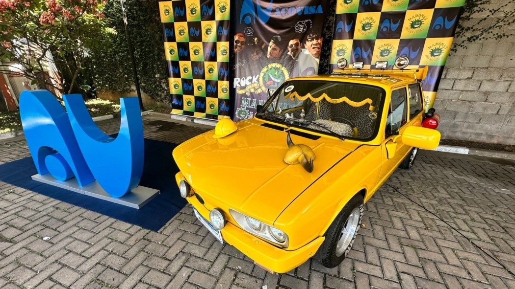 Brasília Amarela dos Mamonas Assassinas está em exposição em Guarulhos