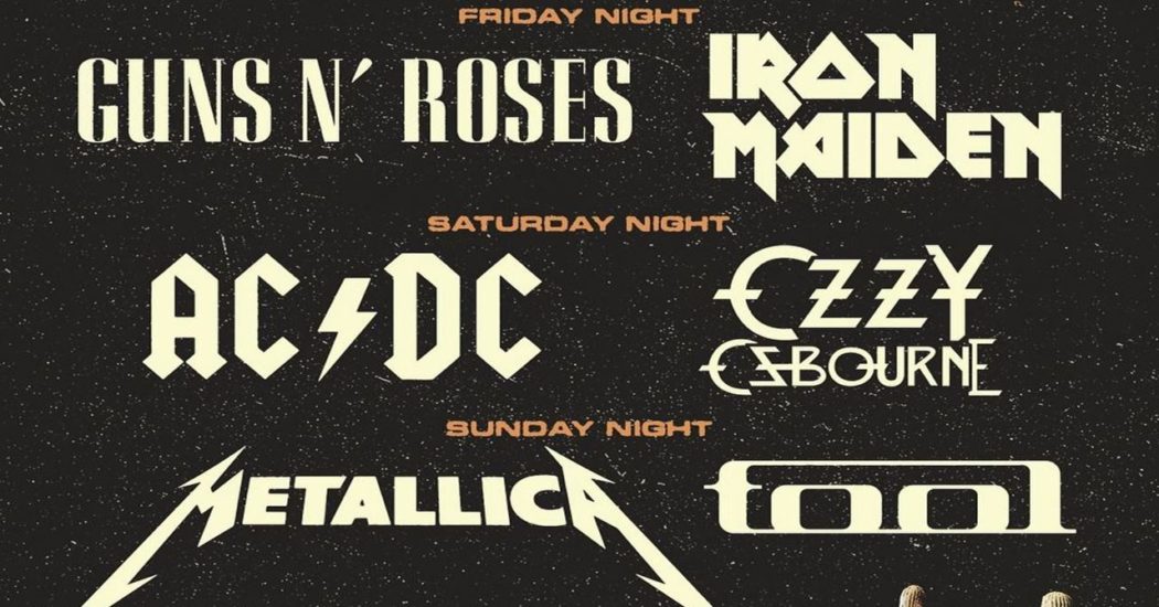 Ozzy retorna aos palcos, em festival que conta com Metallica, Iron Maiden, Guns, AC/DC e Tool