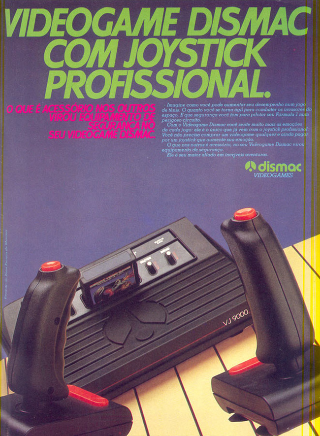 VJ8900, o “Atari Brasileiro” que tem um logo da Activision que ninguém sabe porque está lá