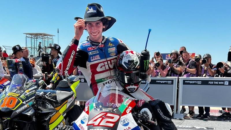 MotoGP: Alex Rins vence nos EUA, em corrida cheia de quedas