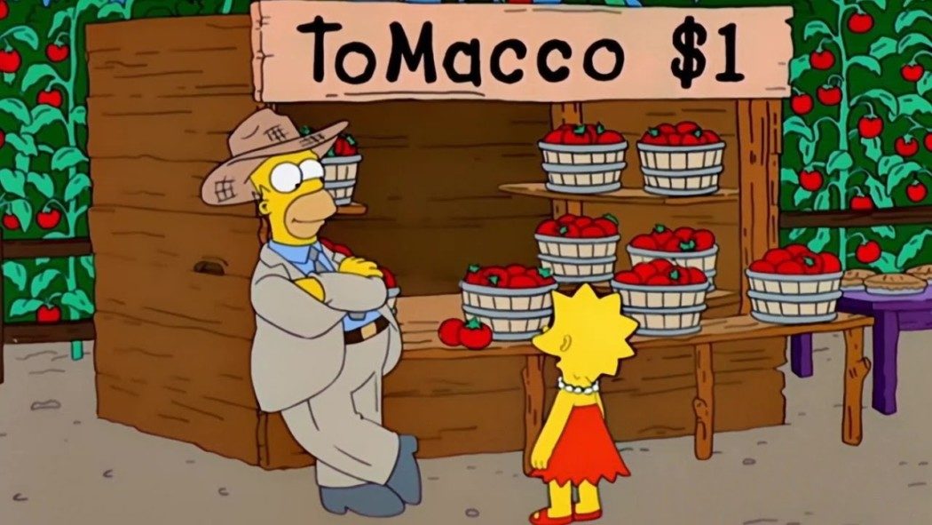 Os Simpsons acertaram mais uma vez, desta vez com o Tomacco do Homer
