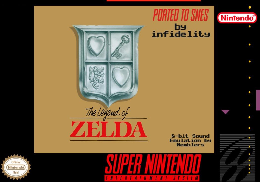 Agora é a vez do Zelda original ganhar um port de fã para o Super Nintendo