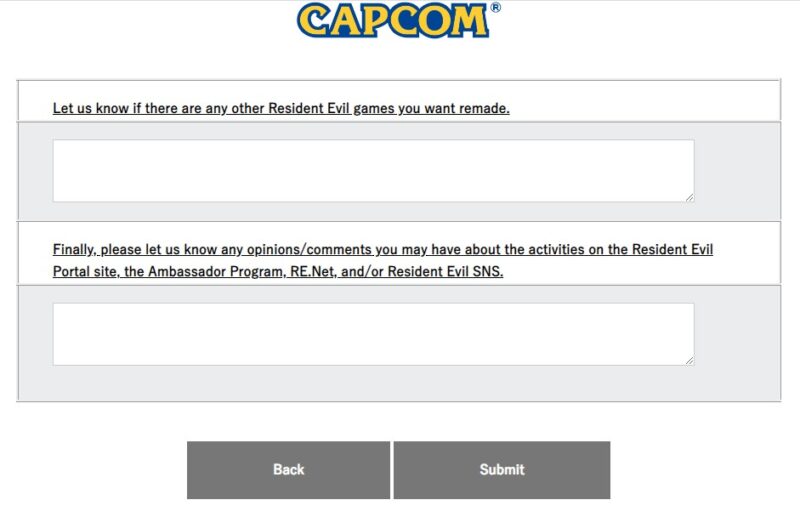 A Capcom quer saber: Qual o próximo Resident Evil você quer que ganhe um remake?