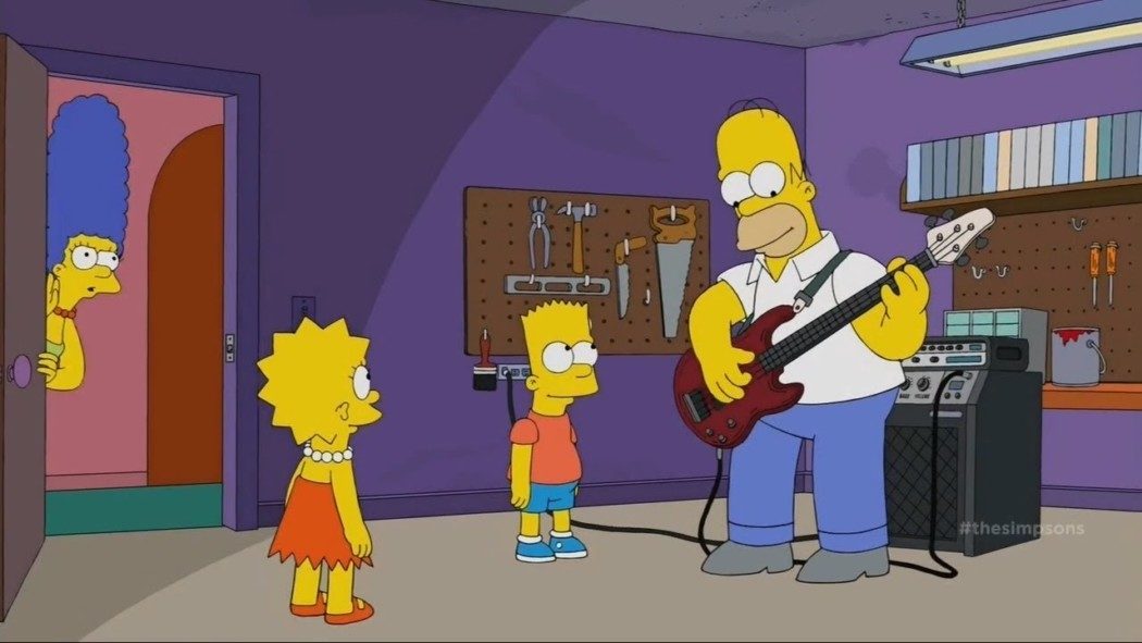 Agora inventaram de colocar o Homer Simpson pra cantar Artic Monkeys via IA