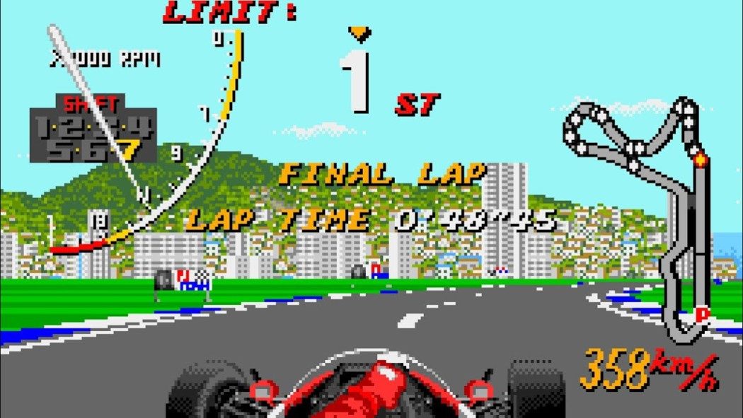 Dez jogos da Fórmula 1 ou da Indy dos tempos de 16-bits: Qual é o seu preferido?
