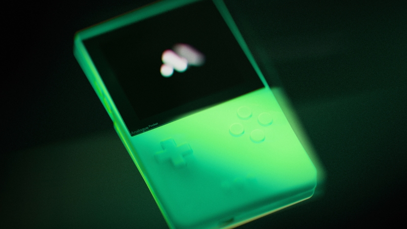 O novo e limitado Analogue Pocket brilha no escuro, igual brinquedo dos anos 90