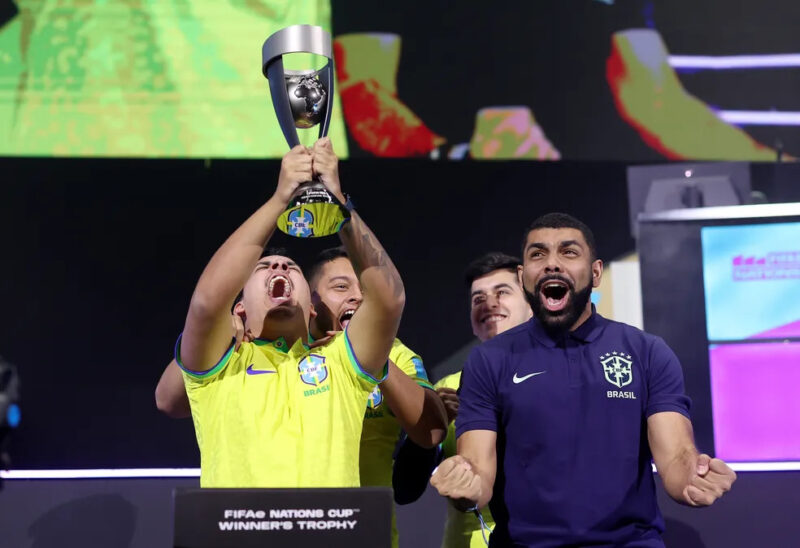 Brasil é coroado campeão da FIFAe Nations Cup 2023 na Gamers8